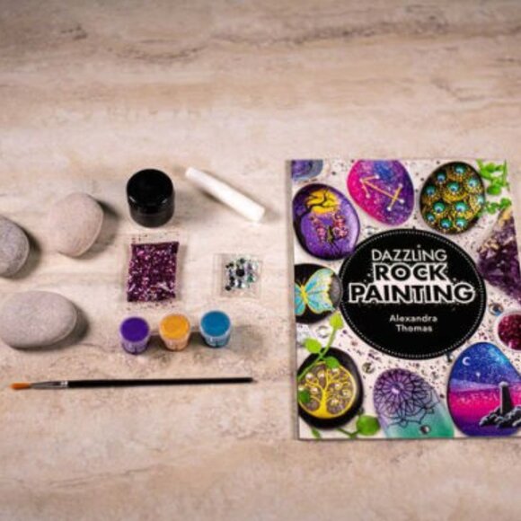 Dazzling Rock Painting Complete Starter Kit - Picture 4 of 11